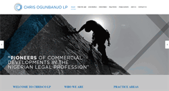 Desktop Screenshot of chrisogunbanjo.com